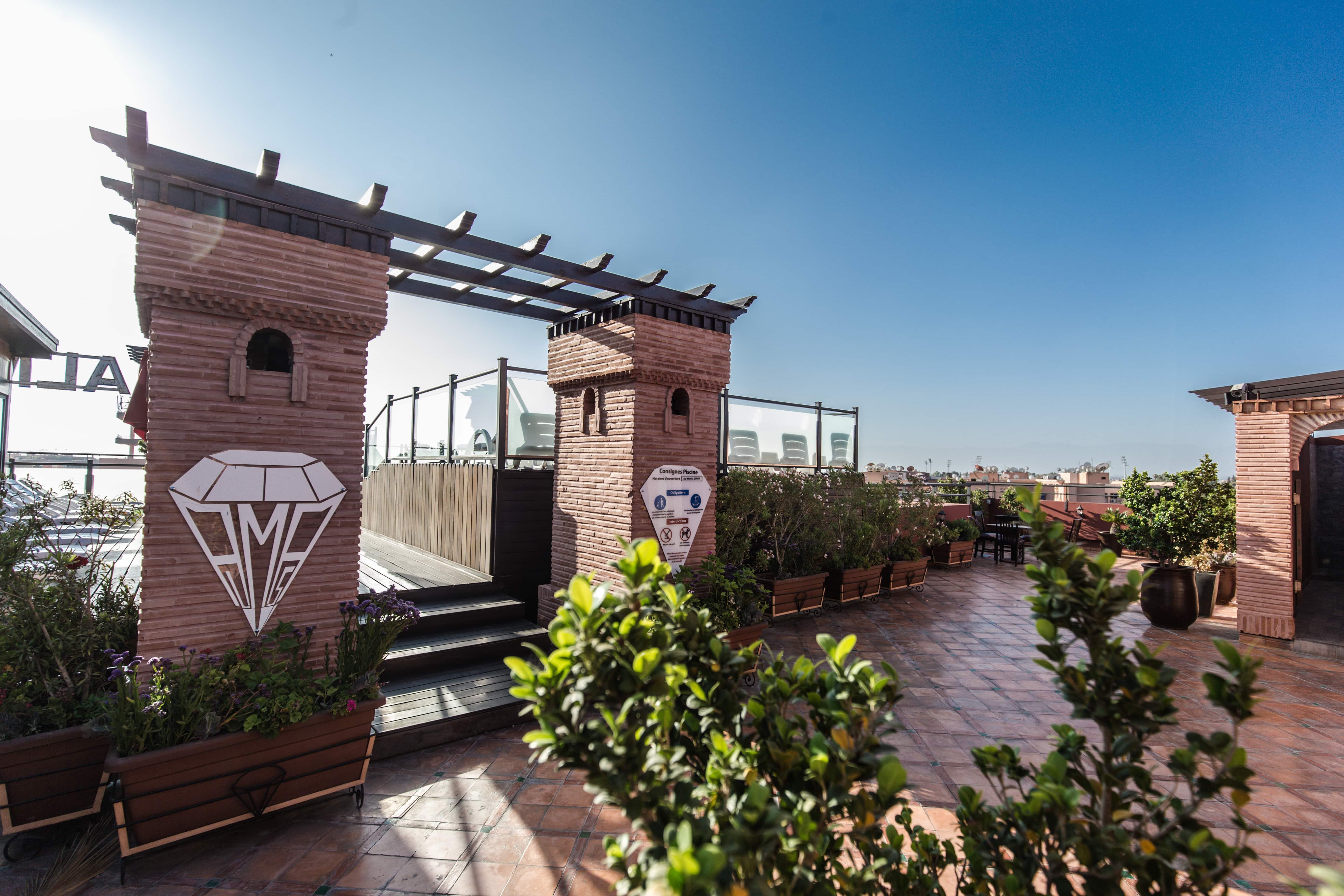 Hotel Almas Marrakesch Exterior foto